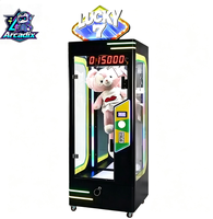 Vente en gros usine : Machine à griffes d'arcade à monnayeur rose, modèle Date Cut, pour cadeaux et peluches, à vendre