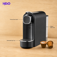 Mesin Pembuat Kopi Steam Amerika Ringkas 20 Bar Tekanan 1400W Pemanasan 40 Detik Baki Tetes Lepas Pasang ABS Tangki Air 600ml Untuk Penggunaan di Rumah