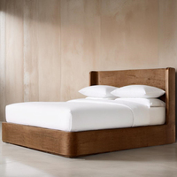 Modernes Luxus-Kingsize-Vollbett-Set Hochwertige Holz möbel für den Innenbereich für das Hotel Villa Room Home Use New Style