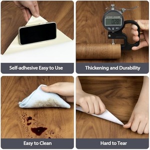 <span class=keywords><strong>Carta</strong></span> da parati con venature di legno autoadesiva rustica rimovibile plancia di <span class=keywords><strong>carta</strong></span> da contatto per armadi da banco pellicola protettiva con venature di legno in vinile - Product Image 3