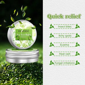 Arbre à thé naturel Crème pour l'érythème fessier pour bébé Crème apaisante et hydratante pour l'eczéma du corps Éruption cutanée par la chaleur Soulager les démangeaisons Crème pour le <span class=keywords><strong>visage</strong></span> pour bébé - Product Image 2