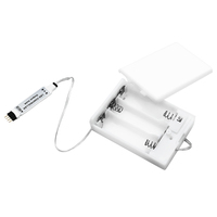 Bande lumineuse LED 5V 1M 2M 3M 4M 5M alimentée par USB, télécommande, rétroéclairage TV, avec boîtier de piles AA
