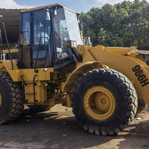 Secondhand CAT 966h Wheel Loader 195KW Power Nice <b>Running</b> Condition for Hot Sale - Product Image 4