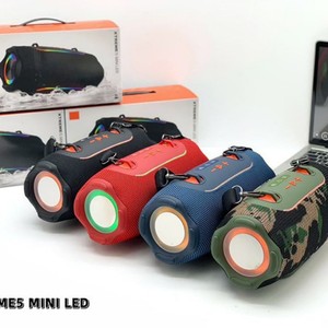ลำโพงพกพาไร้สาย XTREME5 MINI LED พร้อมไฟ RGB LED ลำโพงบลูทูธแบบมือถือพร้อมไมโครโฟนในตัวสำหรับใช้งานกลางแจ้ง - Product Image 4