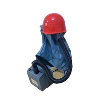 Casque de meulage de respirateur de purification d'air alimenté par EN12941 de qualité supérieure avec respirateur utilisé pour le sablage