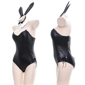 Ecowalson Sexy Cute Bunny Girl Faux Leather Rabbit <span class=keywords><strong>Mujer</strong></span> Set <span class=keywords><strong>Comic</strong></span> Show Kawaii Cosplay Bunny Disfraces - Product Image 6