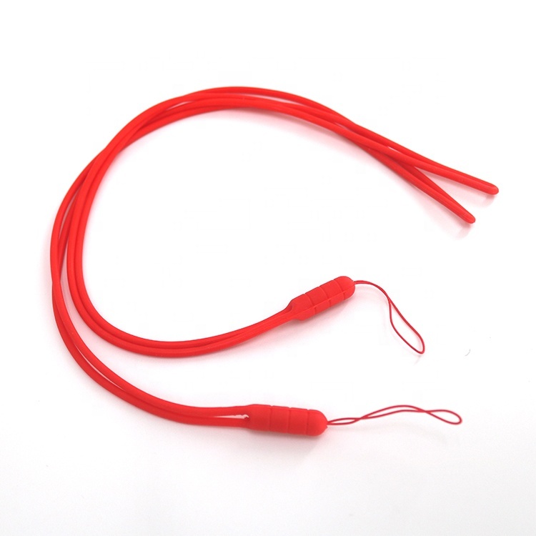 Cute Cartoon Mobile Phone Silicone Phone Lanyard for Mobile Phone Image 4