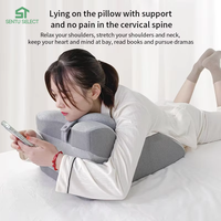 Oreiller de soins sexuels pour couples en mousse à mémoire de forme, design ergonomique de soutien premium, pour la lecture, le jeu et la position couchée