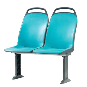 New arrival polyamide engineering plastic injection molded <strong>bus</strong> seat with soft cushion wrapped upholstery pattern customized - Product Image 4