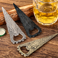 Benzersiz bira aksesuarları uzay gemisi bira şişe açacağı için noel ve doğum günü hediyesi erkekler için baba koca ve oğlu