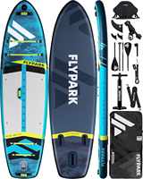 Flypark - Stock d'entrepôt européen en gros - Dropshipping - Planche à pagaie gonflable pour le surf, la pêche et le SUP - Prête à être expédiée
