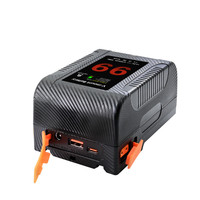Batterie V-Lock pour caméscopes Sony et Canon, avec ports D-Tap, USB-C, USB-A, PD 14.8V, prise en charge de la charge rapide, compatible OEM