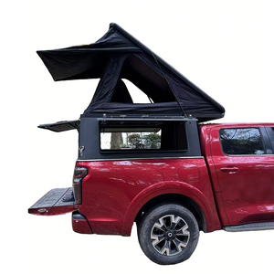 Tente de toit gonflable imperméable pour SUV 4x4, tente de <span class=keywords><strong>camping</strong></span> portable pour toit de voiture avec échelle télescopique en aluminium - Product Image 1