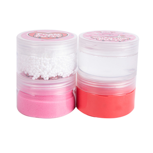 Valentine's Day Putty Party <b>Clay</b> <b>Set</b> Puff Slime Snow Putty Moving Sand for Kids - Product Image 4