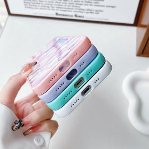 Esthétique Anti-Gravity 3D Heart Shaped Waterproof Shockproof Funny Smart Phone Case Pink Color Compatible for 14 Max Blu - Product Image 6