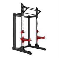 Équipement Commercial de Musculation : Racks de Squat Multifonctionnels, Demi-Rack pour Entraînement de Force et Fitness