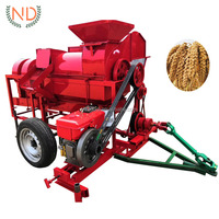 Machine à battre les graines de haricots noirs, d'oignons, de blé, de riz et de millet