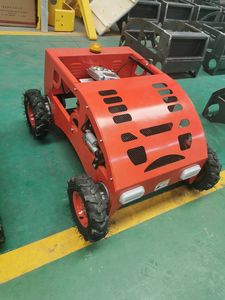 ロボットガス芝刈り機ATVミニロボットホイールリモコン電動回転式除雪機 - Product Image 3