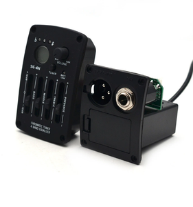 Preamplificador Ecualizador de 4 Bandas Kabat con Pastilla Piezoeléctrica y Afinador LCD para Guitarra Acústica, Partes y Accesorios para Instrumentos de Cuerda - Product Image 5