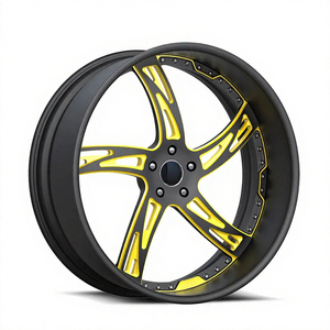 Jantes en alliage d'aluminium forgé JUWA T6-6061, design japonais, pour course automobile, 16-24 pouces, toutes couleurs, prêtes pour la piste. - Product Image 1