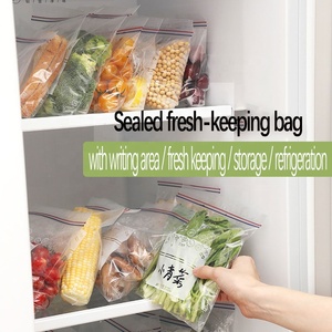 <span class=keywords><strong>Livraison</strong></span> rapide, sacs en plastique LDPE transparents refermables personnalisés, sacs rétractables pour congélateur, logo personnalisé pour le <span class=keywords><strong>lait</strong></span>, la nourriture pour animaux de compagnie, autres produits alimentaires - Product Image 3