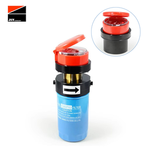 Compteur de débit à piston rotatif pour huile légère V4B avec filtre et compteur de consommation pour traceur GPS de véhicule - Product Image 2