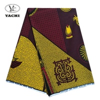 Le tissu africain Yachitex fabrique un véritable tissu à imprimés bloc de cire