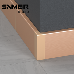 Thiết kế hiện đại phong cách nhôm ốp chân tường Hội Đồng Quản trị khách sạn mới gạch phụ kiện với trở lại và thay thế tùy chọn - Product Image 1