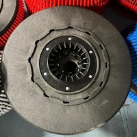 Brosse de nettoyage de balayeuse directe d'usine brosse à disque rouge à poils PP pour un nettoyage d'entretien régulier