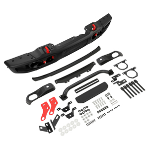 Parachoques delantero de acero para <span class=keywords><strong>Jeep</strong></span> Wrangler JK <span class=keywords><strong>Rubicon</strong></span> 2007-2018 estilo 10 ° Aniversario - Product Image 3