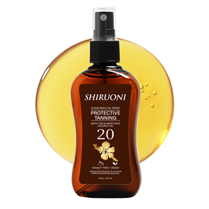 <span class=keywords><strong>Spray</strong></span> <span class=keywords><strong>de</strong></span> niebla <span class=keywords><strong>de</strong></span> aceite <span class=keywords><strong>de</strong></span> bronceado hidratante con protección solar, vitamina E, manteca <span class=keywords><strong>de</strong></span> cacao personalizada con SPF 20 - Product Image 6