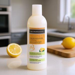 มิกซ์ โปรเฟสชั่นแนล ไฮโดรอลกอฮอล์ แฮนด์ ซานิไทซิ่ง เจล ผสมเลมอน กลีเซอรีน มอยส์เจอร์ไรเซอร์ ไม่ต้องล้างออกทันที เหมาะสำหรับทุกสภาพผิว - Product Image 3