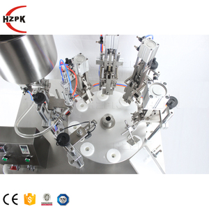 Máquina Semiautomática HZPK para Llenado y Sellado de Tubos Metálicos de Aluminio para Pasta de Dientes y Cosméticos - Product Image 4