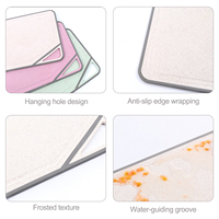 Ensemble de planches à légumes de cuisine antidérapantes planche à découper en plastique planche à découper en paille de blé avec poignée pour la cuisine