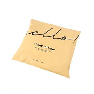 Sac d'expédition en LDPE orange de bonne qualité, nouveau modèle, imperméable, pour vêtements, emballage, courrier express, cadeau - Product Image 4