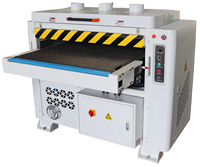Ponceuse à bande large Belino Mini 13,45 kW haute productivité pour le traitement du bois massif, du noyer, du contreplaqué et du MDF