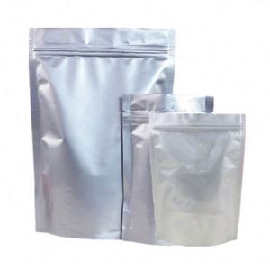 ถุงฟอยล์อลูมิเนียมพิมพ์โลโก้ตามสั่ง ขายส่ง สำหรับชาและขนม ขนาด 18x31 ซม. แพ็คโปรโมชั่น - Product Image 1