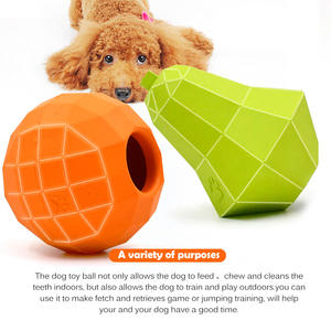 ของเล่นยางรูปทรงกล้วย ส้ม ลูกแพร์ มีกลิ่นหอม สำหรับสัตว์เลี้ยง สุนัข ใช้เป็นของขวัญส่งเสริมการขาย - Product Image 3