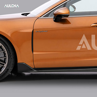 Aulena carbone sec séparateur avant ensemble capot arrière diffuseur aileron arrière jupes latérales avant pour Porsche Panamera