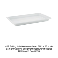 Mps Ovenproof Gastronom GN 2/4 Casserole Dish 53 × 16 × 6.5 h cm