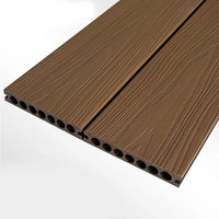 Revêtement extérieur 100 % imperméable pour piscine, terrasse de jardin, terrasse composite, terrasse extérieure en WPC à grain de bois 3D