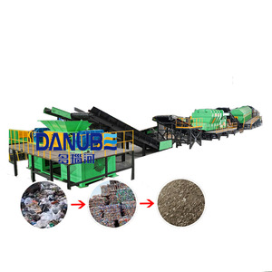 200T por día Línea de clasificación de residuos sólidos municipales mixtos Equipo de clasificación personalizado - Product Image 1