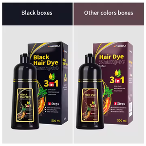 Productos para el Cabello al por Mayor Champú Tinte Colorante con Extractos Herbales Naturales sin Amoníaco - Product Image 3