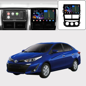 Penhui Android lecteur DVD de voiture pour <span class=keywords><strong>Toyota</strong></span> <span class=keywords><strong>Yaris</strong></span> Vios <span class=keywords><strong>2017</strong></span> - 2020 Radio GPS Navigation Audio vidéo CarPlay DSP multimédia 2 din - Product Image 4