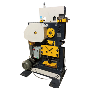 Strumento per la fabbricazione di barre rotonde piatte con canale angolare in acciaio per la costruzione e la lavorazione dei metalli macchina per punzonatura e taglio - Product Image 3