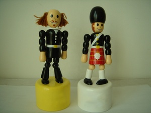 Chất Lượng Cao Phim Hoạt Hình Bằng Gỗ Tay Con Rối Đồ Chơi Pop-up Hình Con Rối Nút Thể Thao Theo Chủ Đề Đẩy Con Rối Cho Trẻ Em Thể Thao Giải Trí - Product Image 2