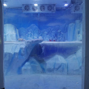 Barriera Protettiva a Tema Pinguino <span class=keywords><strong>per</strong></span> Acquario in Acrilico Cristallino, Relax e Osservazione <span class=keywords><strong>per</strong></span> Adulti e Bambini - Product Image 2