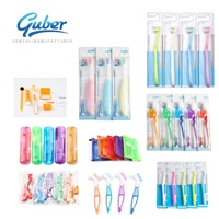 Boîte d'alignement orthodontique transparente ISO Guber Factory, étui pour aligneur, rangement, outil de retrait et masticateurs pour clinique dentaire