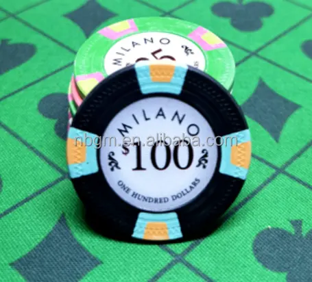 Fichas de póker de arcilla Real profesional, 10g, fichas de póker de Casino, No incluye hierro incorporado