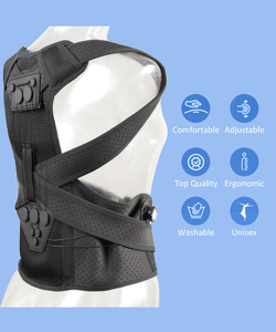 Vente flash - Ceinture de soutien dorsale professionnelle pour soulager la douleur, respirante, réglable, correcteur de posture pour hommes et femmes - Product Image 4